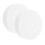 6Pcs Plastic Safe Accessories White Hidden Storage Organizer for Money 3