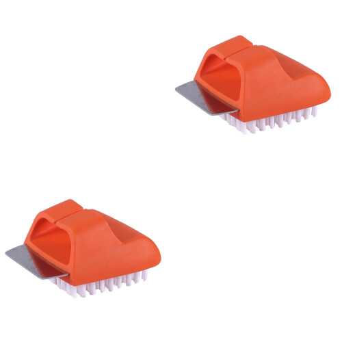 2 Pieces Grill Scratchless Cleaning Brush For Gas Bbq 1