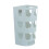 2Pcs Plastic Feeding Bowl With Grass Case For Rabbit Bird 9