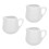12 Pcs Sauce Spoon Man Ceramics Salad Dressing White 9