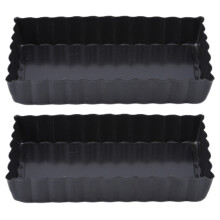 6 Pcs Living Bottom Baking Mold Big Bread Toast