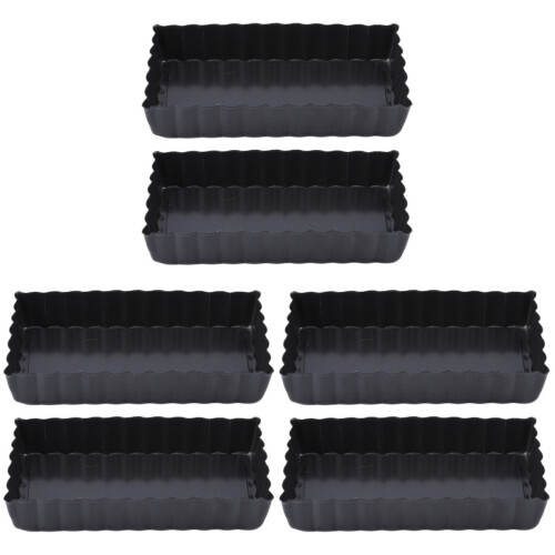6 Pcs Living Bottom Baking Mold Big Bread Toast 1