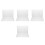 4 Pack Office Desk Barrier Protective Sneeze Guard Safety Screen 2