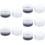 10 Pcs Cosmetic Wax White Microcrystalline Putty Matte 8