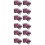 75 Pcs Bag Rose Gold Water Proof 6