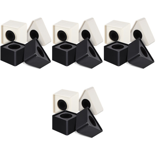 4 Sets Microphone Logo Portable Sponge Black Frame 2