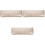 3pcs Striped Hand Pillow Long Foam Pillow 3