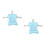 2pcs Baby Bath Mat Newborn Bracket Tub Granules 7