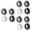 Active3 Protector Ultra Siliconen Smartwatch Cover Zwart 6