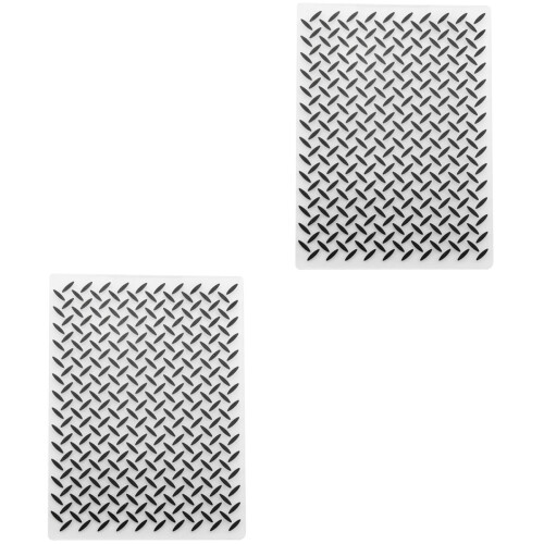 2 Pieces Stencils For Card Making Dies Embossing Templates 2