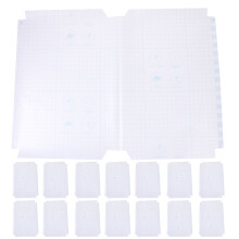 2 Pack Book Protector Cover Clear Covering Film Covers For Hardcover