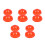 10 Pcs Plastic Detector Cover For Cooking Or Baking 9