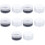 10 Pcs Cosmetic Wax White Microcrystalline Putty Matte 7