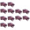 75 Pcs Bag Rose Gold Water Proof 5