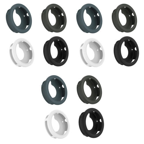 Active3 Protector Ultra Siliconen Smartwatch Cover Zwart 2