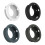 Active3 Protector Ultra Siliconen Smartwatch Cover Zwart 9