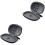 2pcs Storage Bag Wireless Mice M325 Black Eva Portable 4