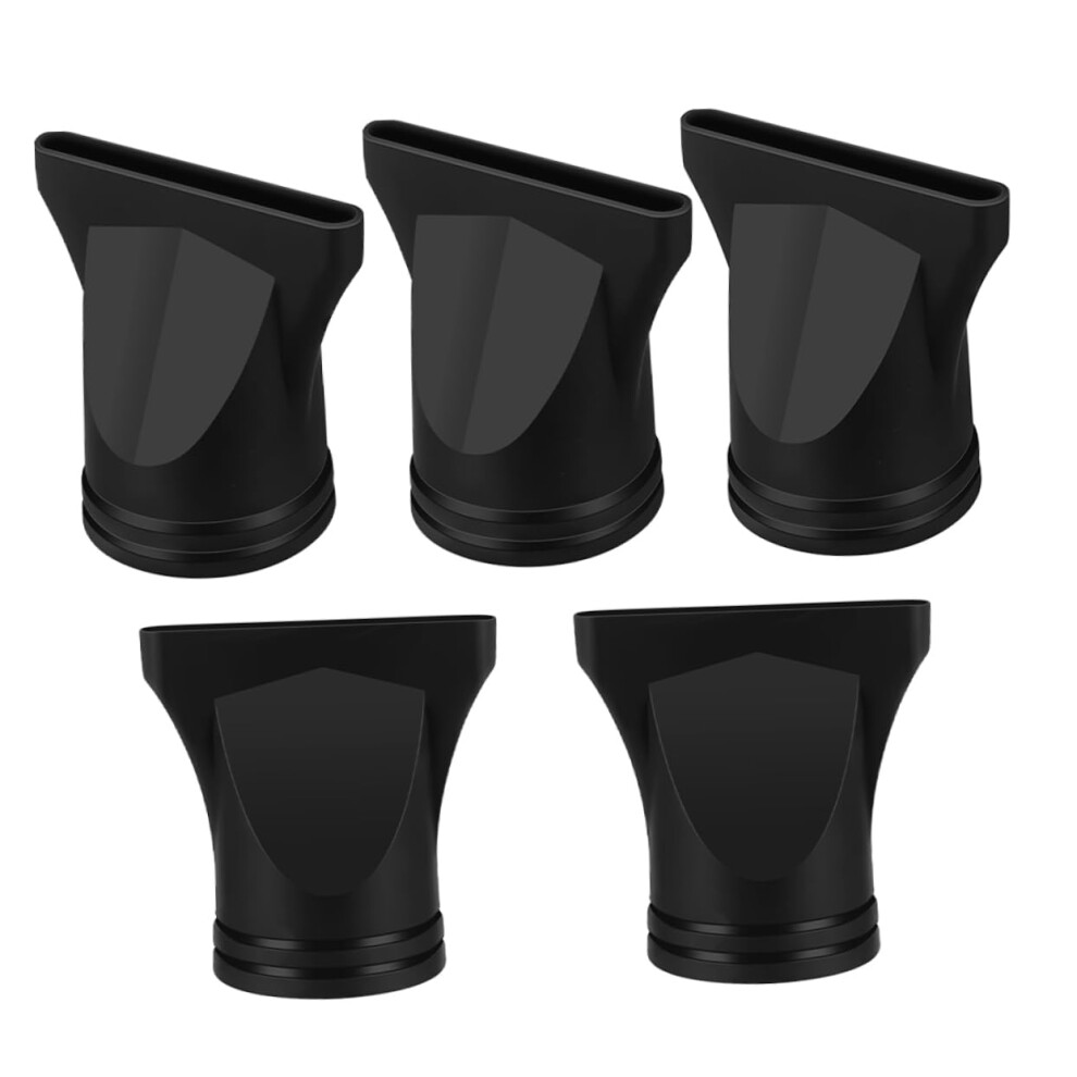 Hair Dryer Concentrator Nozzle and Diffuser Attachments 5pcs Heat Resistant for Fast Styling
