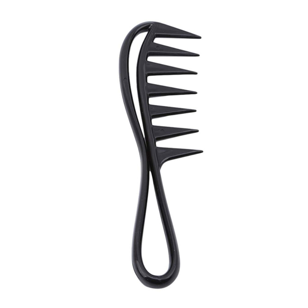 Unisex Wide Tooth Comb With Ergonomic Antislip Grip For Gentle Detangling Thick Curly Wet Hair