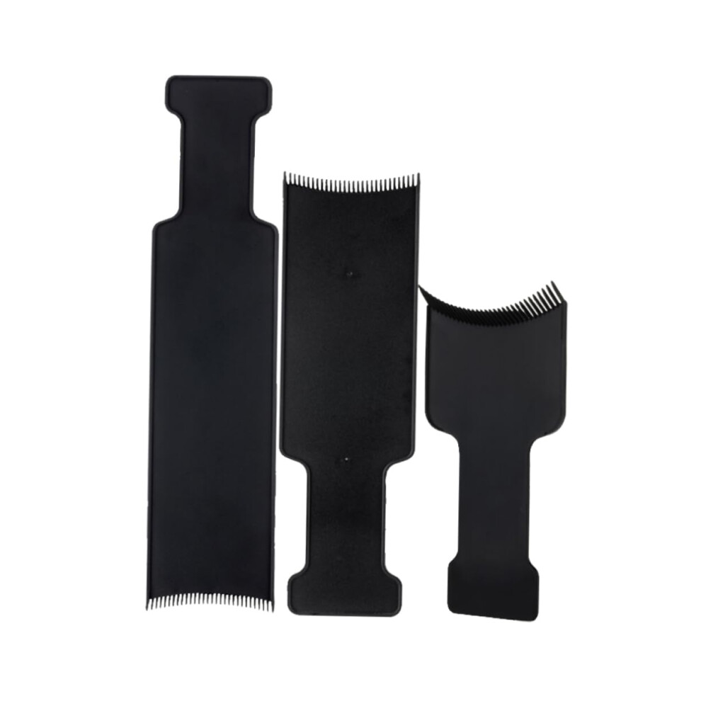 Hair Coloring Tools 3pcs Hair Dye Brush and Comb Set with Bowl for Precise Salon Highlighting