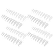 50pcs Elastic Cord Metal Ends For Party Hats Masks Hoodies Menus Stretchable Elastic Ropes With Barb Fasteners For Crafts Sewing