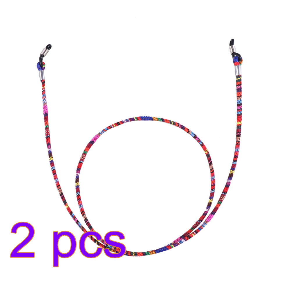 Vaguelly Set Of 2 Glasses Chain Lanyard Strings For Women Sunglasses Strap