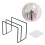 Eease Iron Kitchen Storage Rack Organizer Door Hook Pan Sweatshirt Tool Board Bag 2