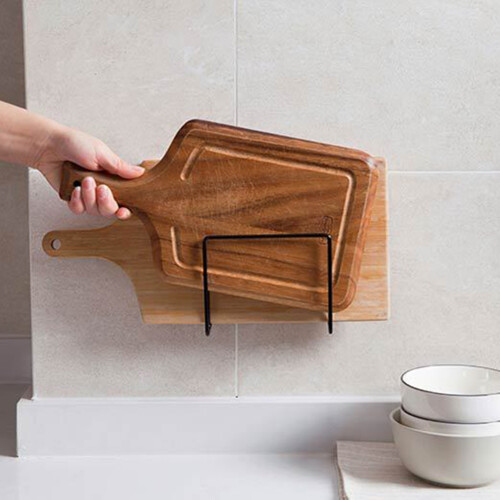 Eease Iron Kitchen Storage Rack Organizer Door Hook Pan Sweatshirt Tool Board Bag 2