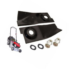 2x18" geharde grasmaaierbladen en bouten voor Masport 200 300 400 500 600