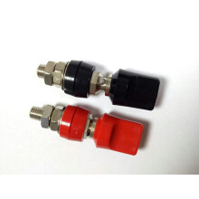 10 postes de latón M8*6cm para cables de altavoces, amplificadores y fuentes de alimentación de 60A