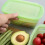 Πτυσσόμενο κουτί Bento μεσημεριανού γεύματος σιλικόνης, φορητό δοχείο αποθήκευσης 5