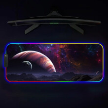 Viflosae RGB Gaming Musemåtte, Stor Udvidet med 12 Lystilstande, Skridsikker Base, Kompatibel med PC, Laptop - Cyber Monday Tilbud2024