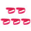5St Multifunctionele Roze Kinderwagenriem Polyester Stevig En 9