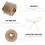 Γιούτα σχοινί χειροτεχνίας DIY διακοσμητικό υλικό ύφασμα κορδέλα vintage διακόσμηση 4