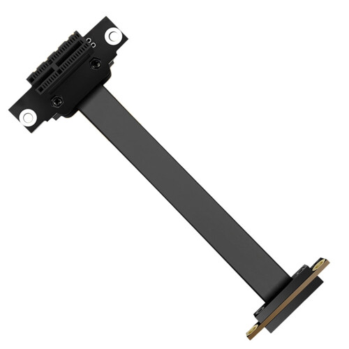 Καλώδιο PCI E3 0Riser υψηλής ταχύτητας 20cm επέκταση για κάρτες γραφικών Zedoary Process Stable