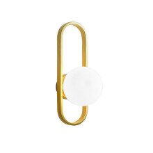 Sänglampa Modern Bakgrundsvägglampa Guld (Utan Ljus)