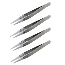 4 Keramikpinzetten – Hitzebeständig – Spitze