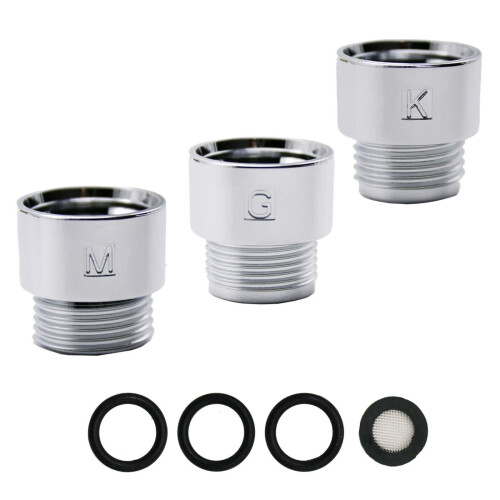 Yakbaofuo Adapter3Adapters Σετ σωλήνων εγκατάστασης για ντους Κεφαλή σωλήνα ντους Προϊόντα