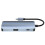 Σταθμός σύνδεσης USB C Hub 6 σε 1, USB HUB τύπου C, USB3.0RJ45, 1000Mbps, αναγνώστης καρτών SD TF, 6