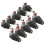 Adaptér napájacieho adaptéra DC 5,5 x 2,1 mm samec/samica 4