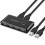 jixopn2in4out USB2.0Επιλογέας διακόπτη2Κοινή χρήση υπολογιστή4Συσκευές USB με2Καλώδιο 1