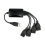 2X1 αρσενικό σε 4 θηλυκό διακλαδωτής USB HUB, καλώδιο επέκτασης, καλώδιο δεδομένων 2