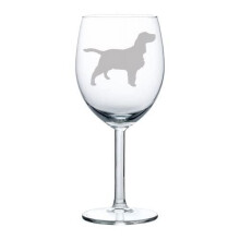 Ποτήρι κρασιού Springer Spaniel (10oz)