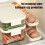 Zeceouar2Pack 2-Tier Οργανωτής Αυγών Ψυγείου, Αυτόματη Κύλιση, Εξοικονόμηση Χώρου, 5