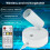 Ασύρματο LED Spotlight Toorise 1800mAh Φορτιζόμενο Φωτιστικό Τοίχου με Χρονοδιακόπτη, 5