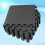 Mizh12Pcs Πατάκια δαπέδου EVA Leaf Grain Πατάκια σύνδεσης Χαλιά Patchwork Πυκνωτικά 2