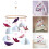 Κούνια μωρού STARTIST Butterfly Wind Chimes με κουδούνι ανέμου, πολύχρωμη 5