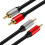 Καλώδιο 2RCA σε 2RCA40Ft, επιχρυσωμένοΚαλώδιο στερεοφωνικού ήχου 2RCA αρσενικό σε 2RCA 2