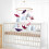 Κούνια μωρού STARTIST Butterfly Wind Chimes με κουδούνι ανέμου, πολύχρωμη 4