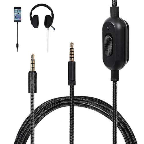 Cable de audio de repuesto compatible con Logitech Gpro X G233G433